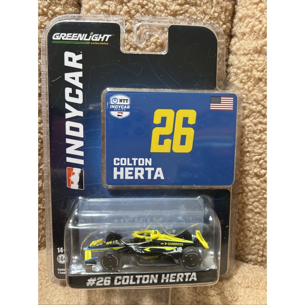 1/64 2024 Greenlight Colton Herta #26 Gainbridge Andretti Global Indycar Diecast